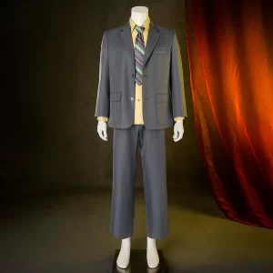 Folie à Deux Arthur Fleck Grey Suit Cosplay Costume Coat