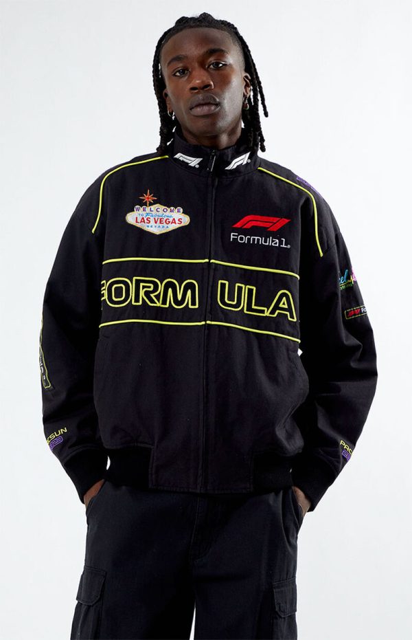 Formula 1 x PacSun Las Vegas Pole Position Black Jacket