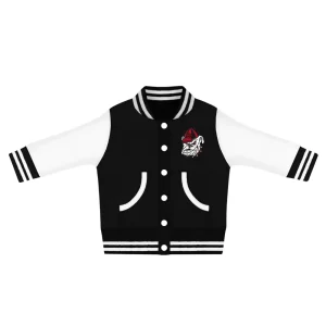 Georgia Bulldogs Varsity Wool Leather Jacket