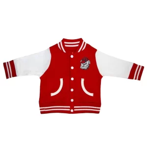 Georgia Bulldogs Varsity Wool Leather Jacket