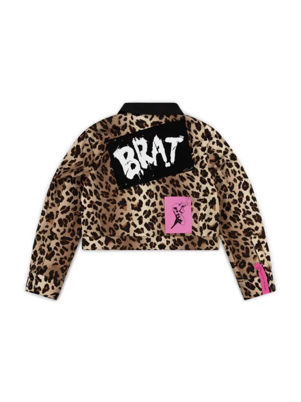 Gobshite Leopard Full Zip Jacket