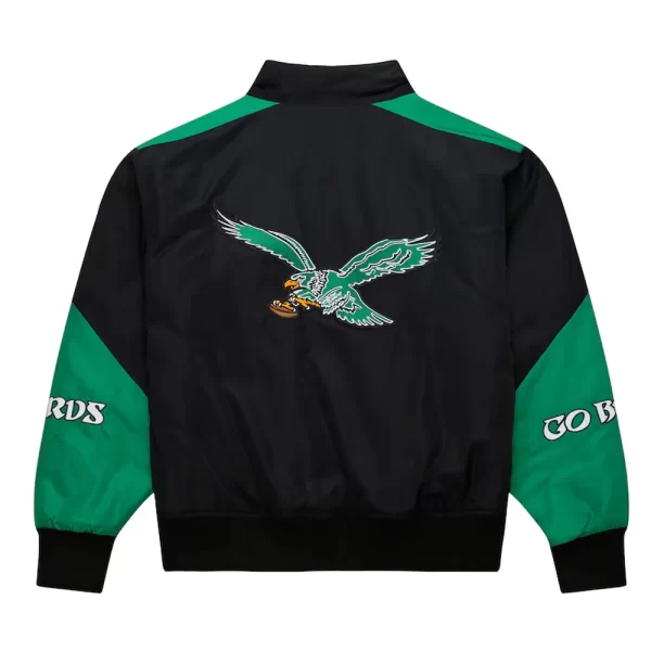 GrayPhiladelphia Eagles Speedway Full-Zip Nylon Jackets