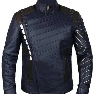 Infinity War Bucky Barnes Blue Jacket