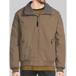 Jaeden Martell Y2K Brown Jacket