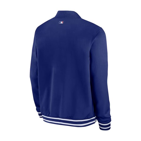 Los Angeles Dodgers Nike Royal Authentic Collection Full-Zip Bomber Jacket