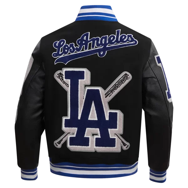 LA Dodgers Mashup Men's Rib Wool Varsity Jacket