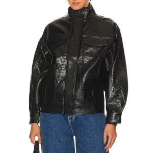 Mayci Neeley The Secret Lives of Mormon Wives Leather Bomber Jacket