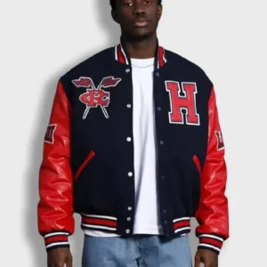 Men Howard University Wool Varsity Jacket