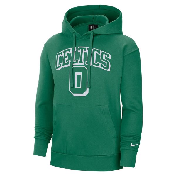 Nike Jayson Tatum Kelly Green Boston Celtics Pullover Hoodie