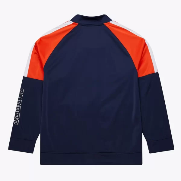 Navy Color Blocked San Diego Padres Full-Zip Track Jacket