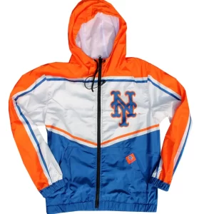 New York Mets Windbreaker Satin Jacket