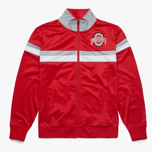 Ohio State Buckeyes Red Track Jacket