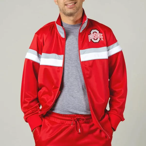 Ohio State Buckeyes Track Full-Zip Jacket