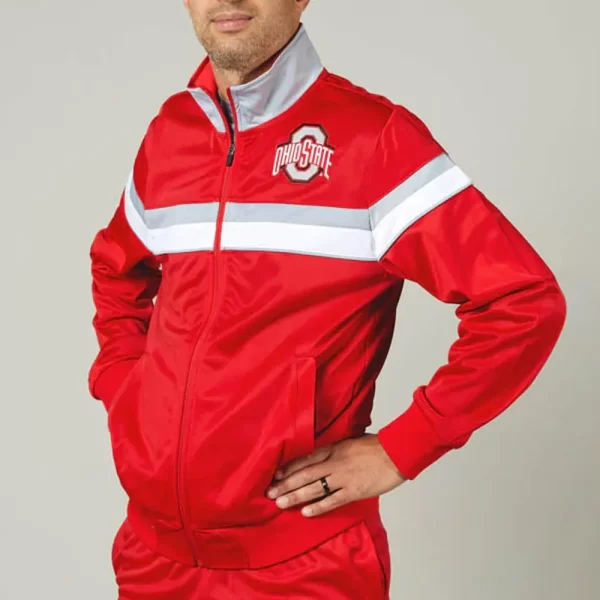 Ohio State Buckeyes Track Red Jacket