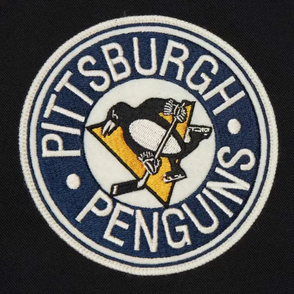 Pittsburgh Penguins Cotton Black Twill Jacket