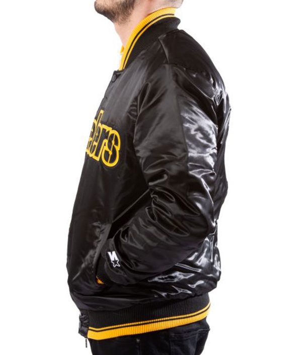 Pittsburgh Steelers Black Starter Jacket