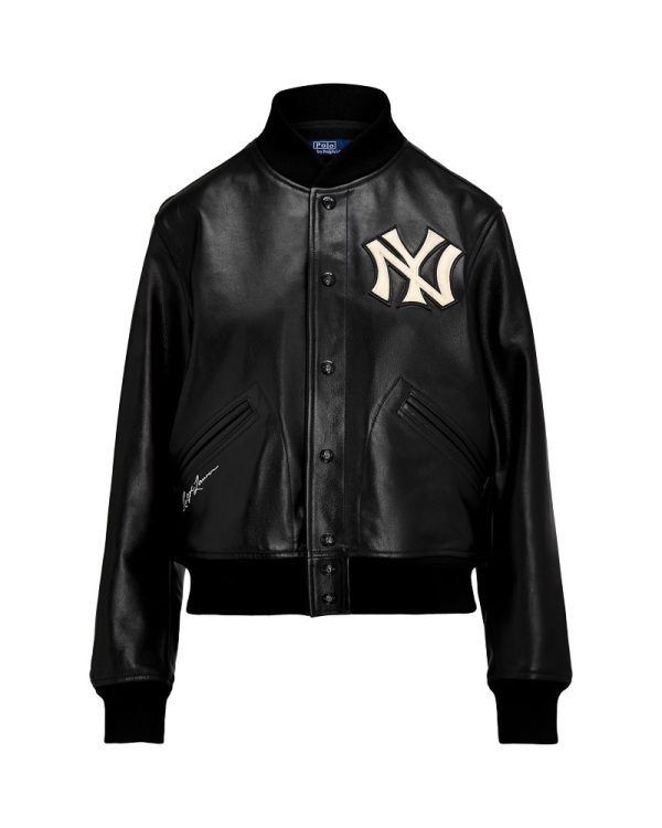 Polo Ralph Lauren Yankees Leather Jacket