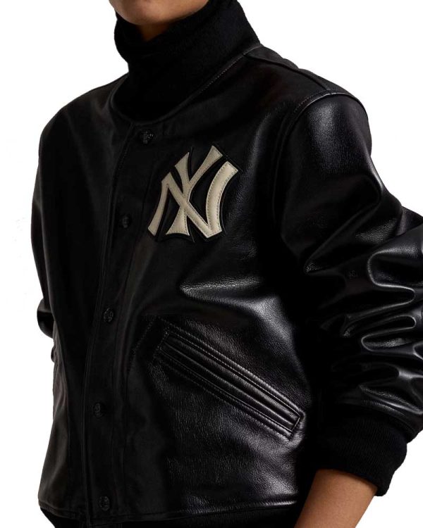 Polo Ralph Lauren Yankees Leather Jacket 2024