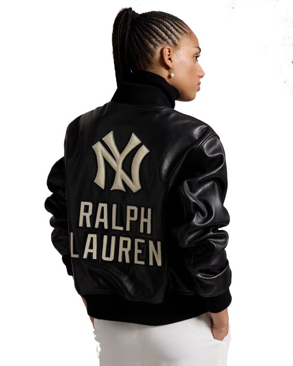 Polo Ralph Lauren Yankees Leather Jacket