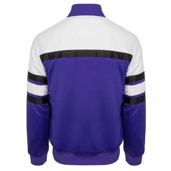 Sacramento Kings Special Script Heavyweight Purple Satin Jacket