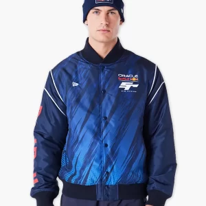 Sim Racing Bomber Satin Jacket