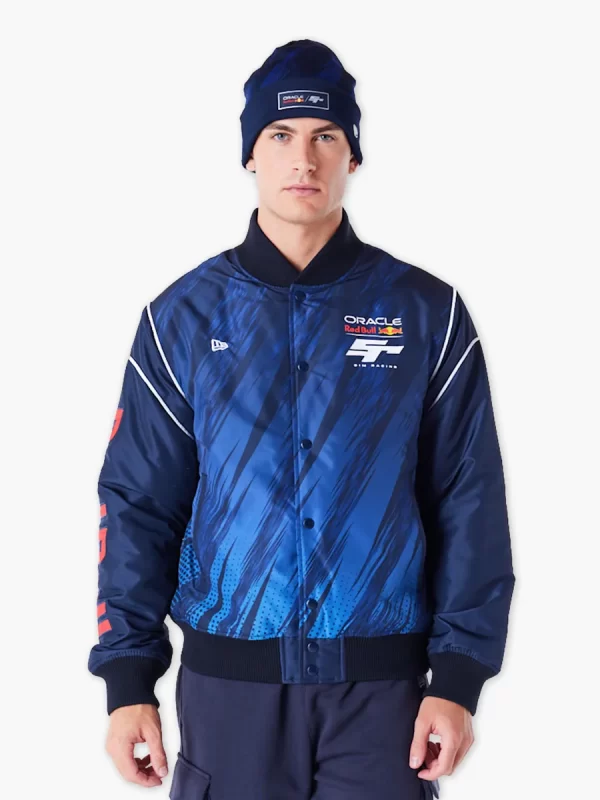 Sim Racing Bomber Satin Jacket