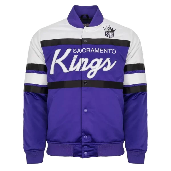 Special Script Sacramento Kings Satin Jacket