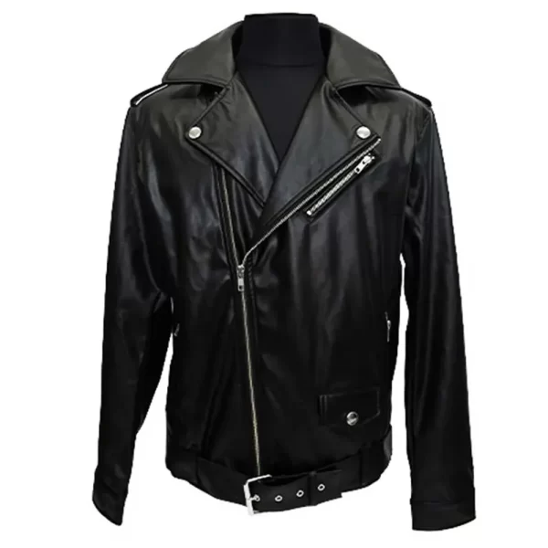 Switchblade AEW Dynamite Jay White Riders Belted Leather Jacket