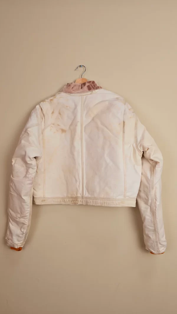 Vintage Beige Carhartt X NY Yankees Crop Jacket