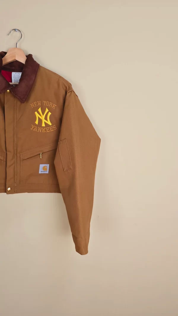 Vintage Carhartt X NY Yankees Crop Jacket