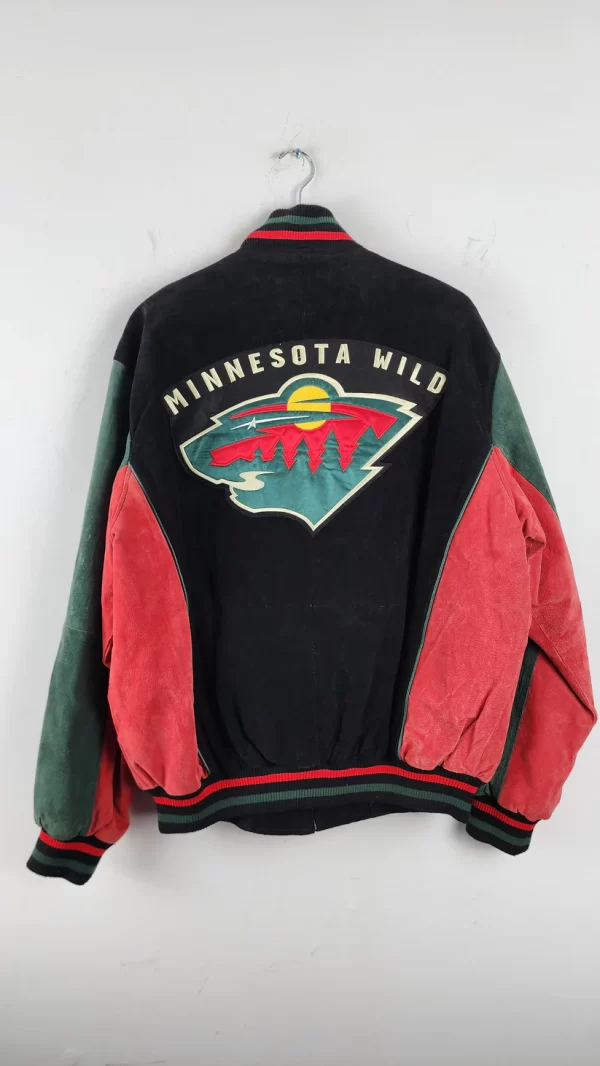 Vintage Minnesota Wild Black Suede Leather Jacket