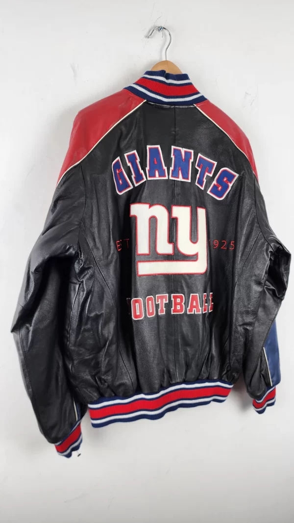 Vintage New York Giants Leather Jacket