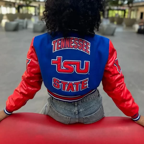 Women’s Tennessee State University Varsity Wool Jacket