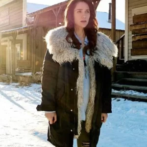 Wynonna Earp S04 Melanie Scrofano Shearling Fur Jacket