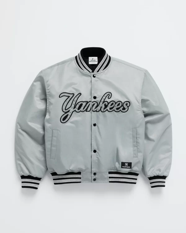 Yankees Down Baseball Gray Jacket