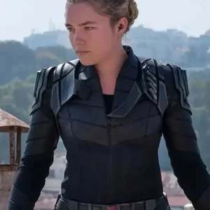 Yelena Belova Black Widow 2021 Florence Pugh Jacket