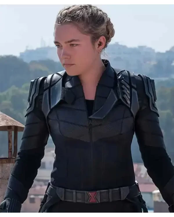 Yelena Belova Black Widow 2021 Florence Pugh Jacket