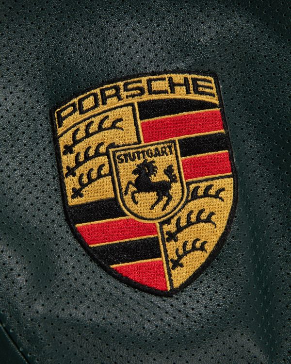 ALD Porsche 993 Turbo Leather Club Jacket - Green