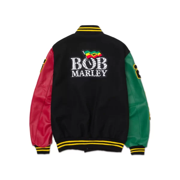 A&P x BOB MARLEY ONE LOVE VARSITY WOOL JACKET