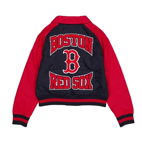 Boston Red Sox Throwback Full-Snap Jacket