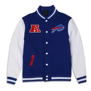 Buffalo Bills 3rd Down Wool Varsity Jacket