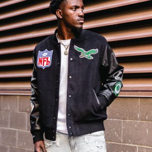 Buy Mitchell & Ness Philadelphia Eagles Varsity Jacket