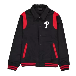 Buy Philadelphia Phillies Sport Night Teddy Varsity Jacket