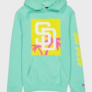 Buy San Diego Padres Green Hoodie