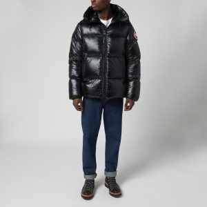 Canada Goose Men's Crofton Black Puffer Jacket