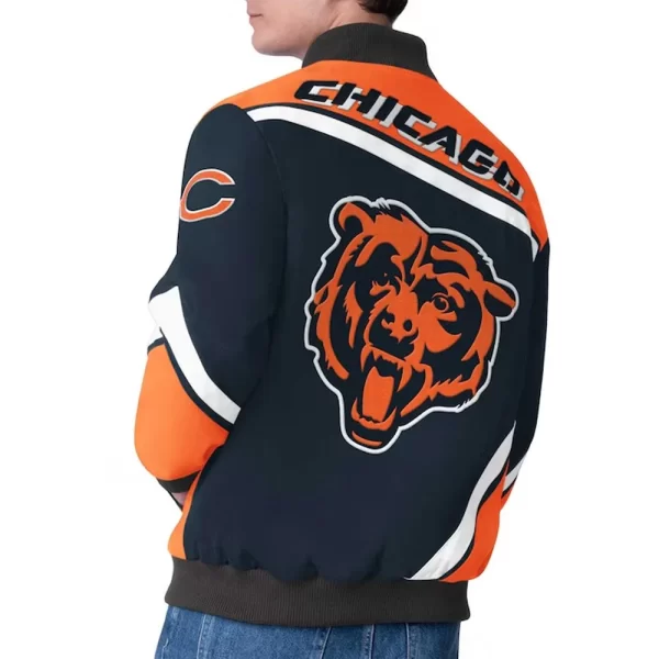 Chicago Bears Maximum Racing Full-Snap Jacket