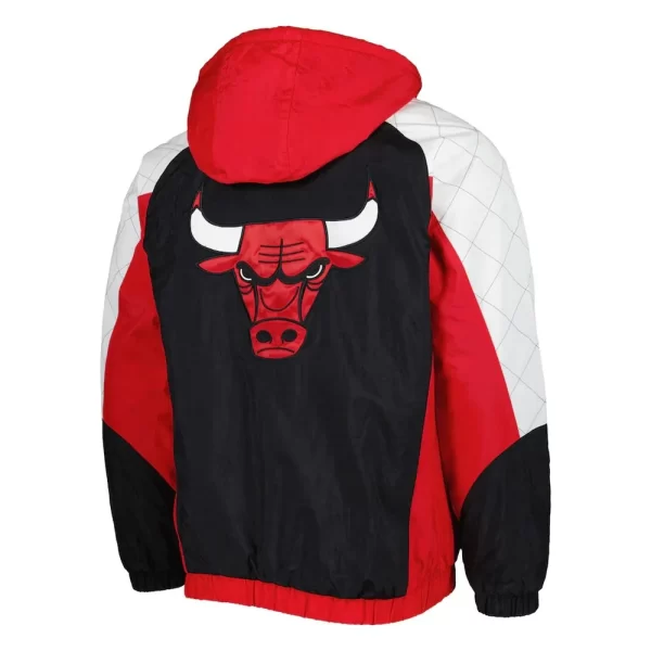 Chicago Bulls Body Check Pullover Hoodie Half-Zip Jacket