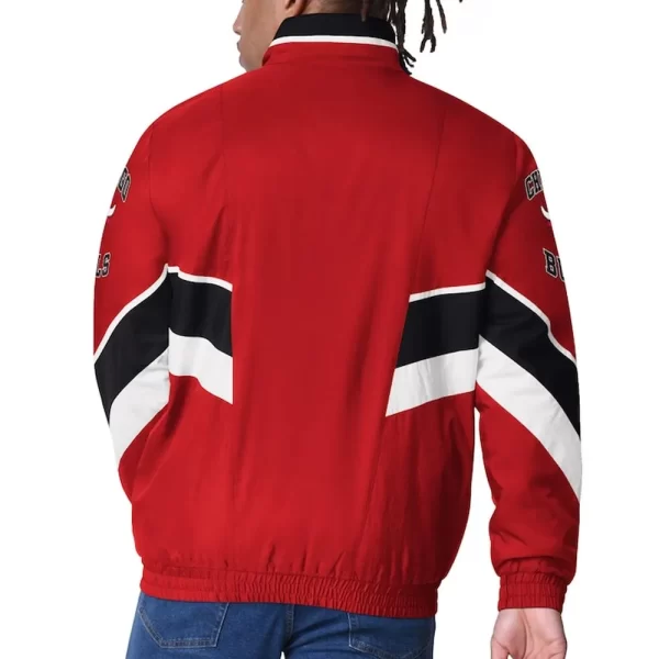 Chicago Bulls Captain Varsity Full-Zip Satin Jacket