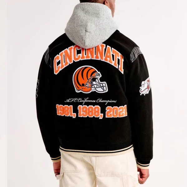 Cincinnati Bengals AFC Conference Champions Varsity Jacket