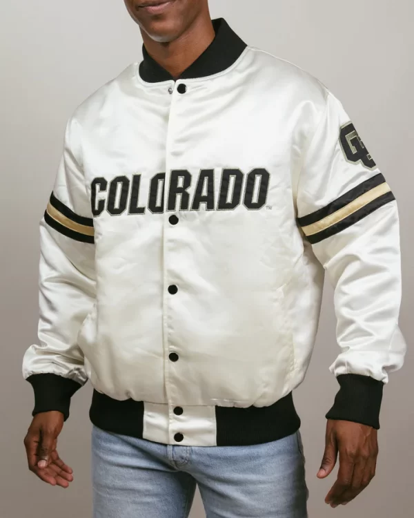 Colorado Buffaloes Bomber Satin Jacket